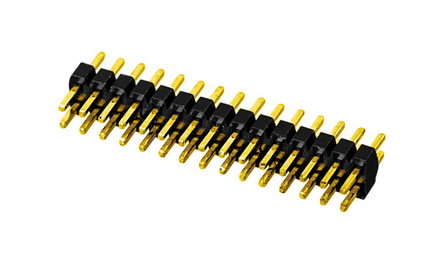 PH1.0mm Pin Header H=1.5mm Dual Row Straight Type