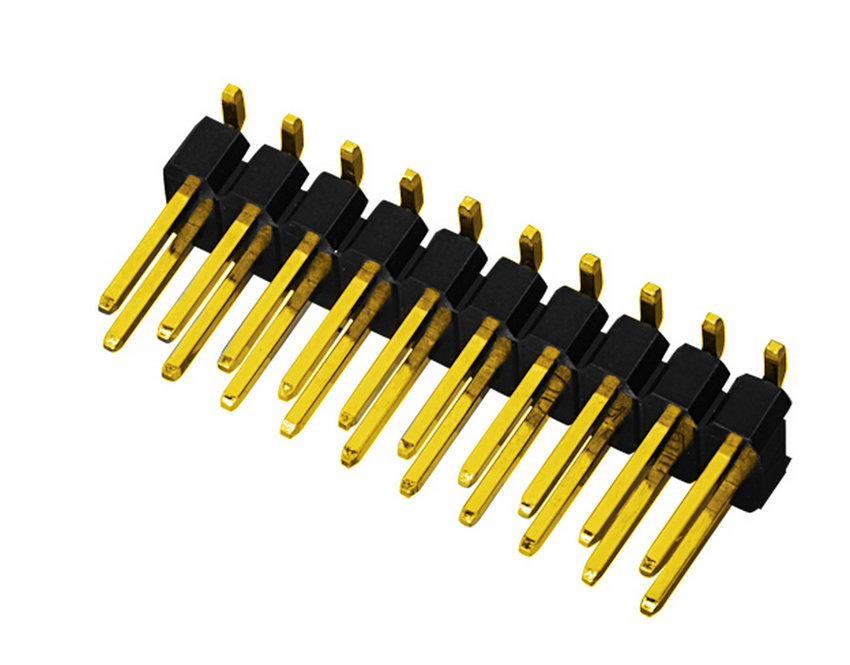 PH2.54mm Pin Header,  Dual Row Single Body SMT Type Pin Connector Board to Board Connector