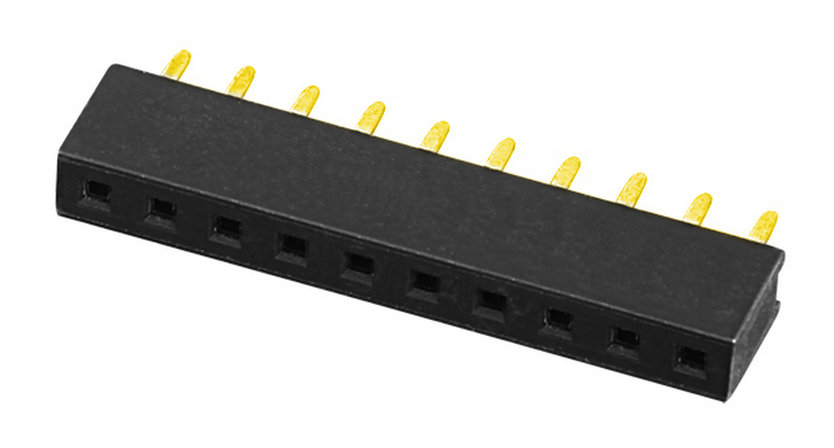 PH2.0mm H=4.0,4.3,4.6, Female Header U-type Single Body Straight-type  Board to Board Connector