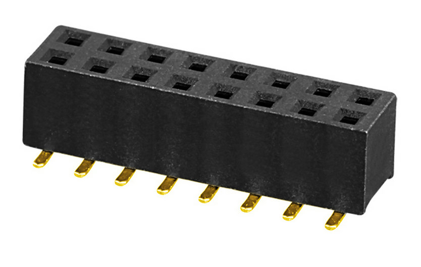 PH2.0mm Female Header Dual Row  H=2.0,4.0,4.3,4.6,7.2,  U-type  SMT-type  Board to Board Connector
