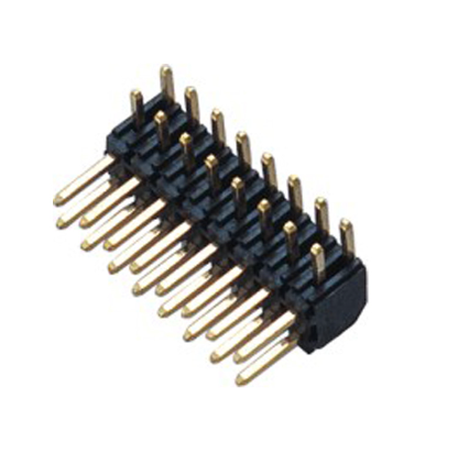 PH2.0mm Pin Header H=4.0 Double Row Right Angle Type 