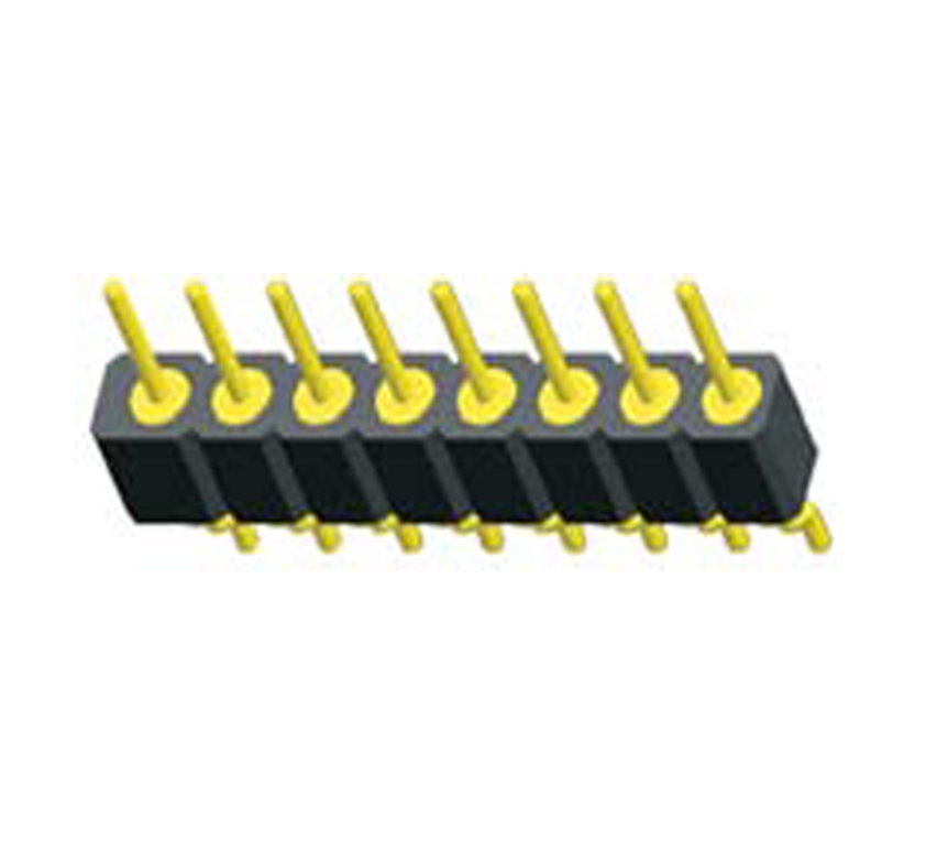 L487XX-97XXX pin header round holes PH2.0X2.8 single row  AWR type